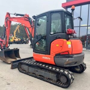 Kubota KX 057-4 + Rototilt + 3 godets